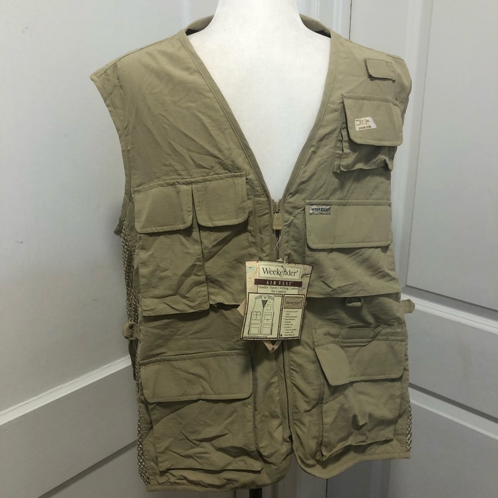 Weekender traveler NWT airvest fishing hunting vest size medium